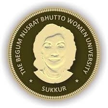 Begum Nusrat Bhutto Women University Logo